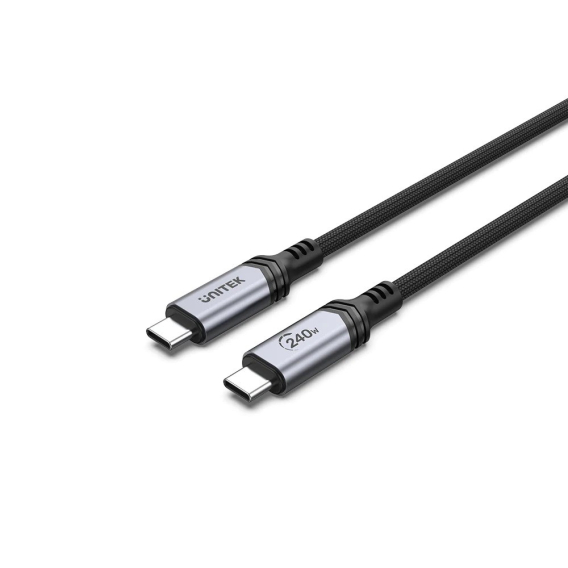 Obrázok pre KABEL UNITEK USB-C, 240W, 2M