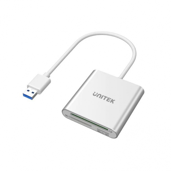 Obrázok pre UNITEK Y-9313 čtečka karet USB 3.2 Gen 1 (3.1 Gen 1) Stříbrná
