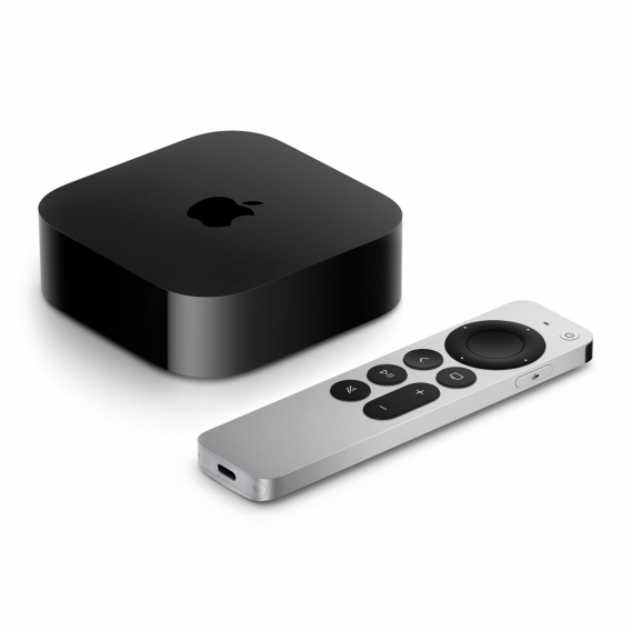 Obrázok pre Apple TV 4K Černá, Stříbrná 4K Ultra HD 64 GB Wi-Fi