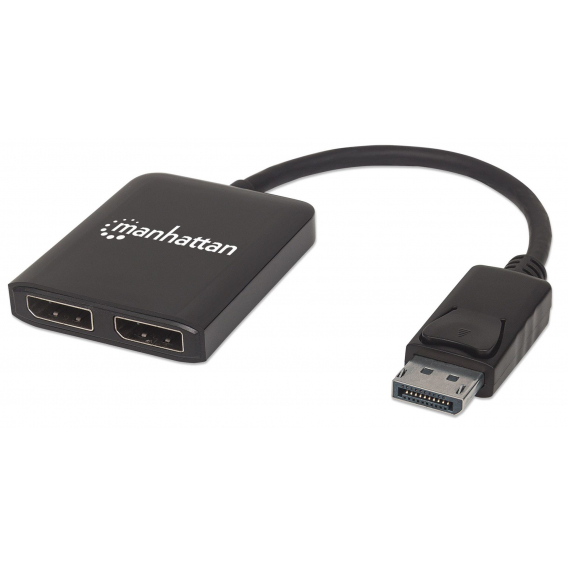 Obrázok pre Manhattan 207768 videorozdělovač DisplayPort 2x DisplayPort