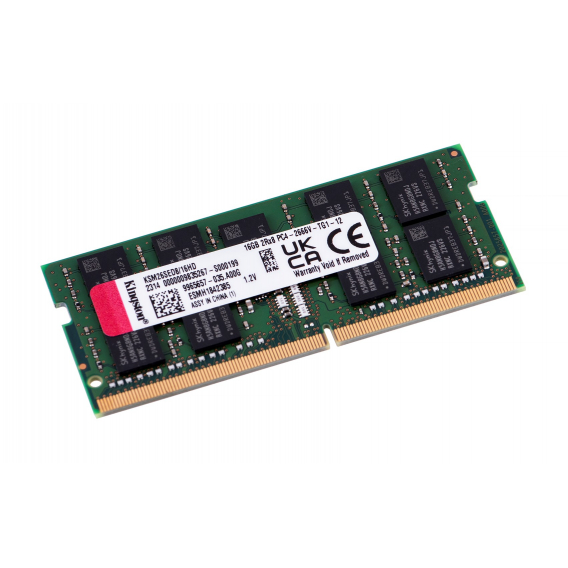 Obrázok pre Kingston SODIMM ECC 16GB DDR4 2Rx8 Hynix D 2666MHz PC4-21300 KSM26SED8/16HD