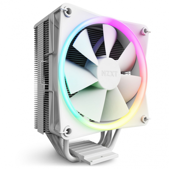 Obrázok pre NZXT T120 RGB Procesor Vzduchový chladič 12 cm Bílá 1 kusů