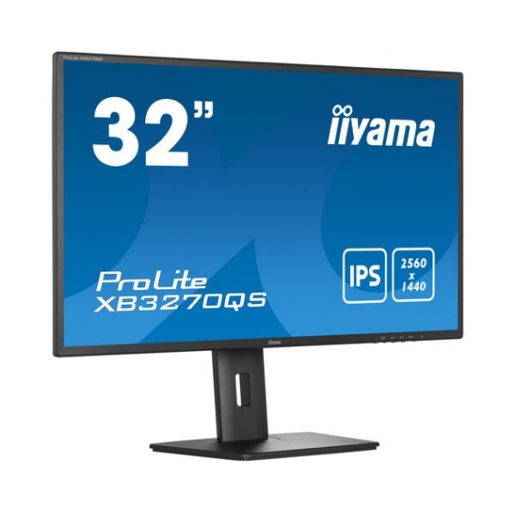 Obrázok pre iiyama ProLite XB3270QS-B5 plochý počítačový monitor 80 cm (31.5") 2560 x 1440 px Wide Quad HD LED Černá