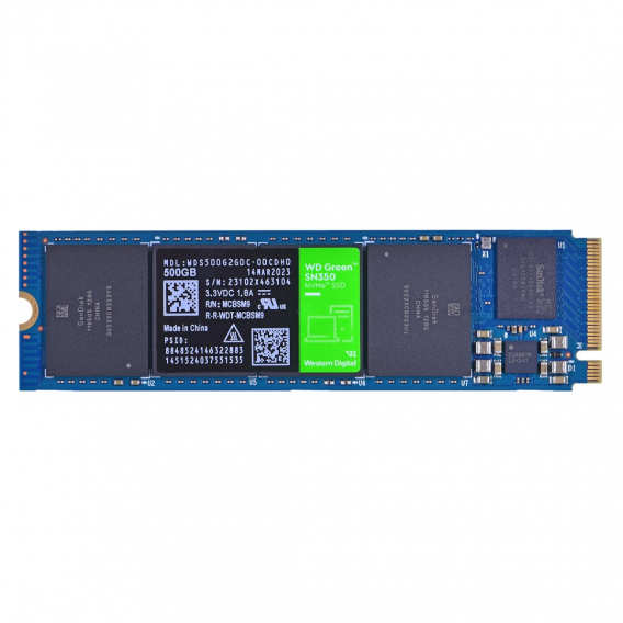 Obrázok pre Dysk SSD WD Green SN350 WDS500G2G0C (500GB ; M.2 ; PCIe NVMe 3.0 x4)
