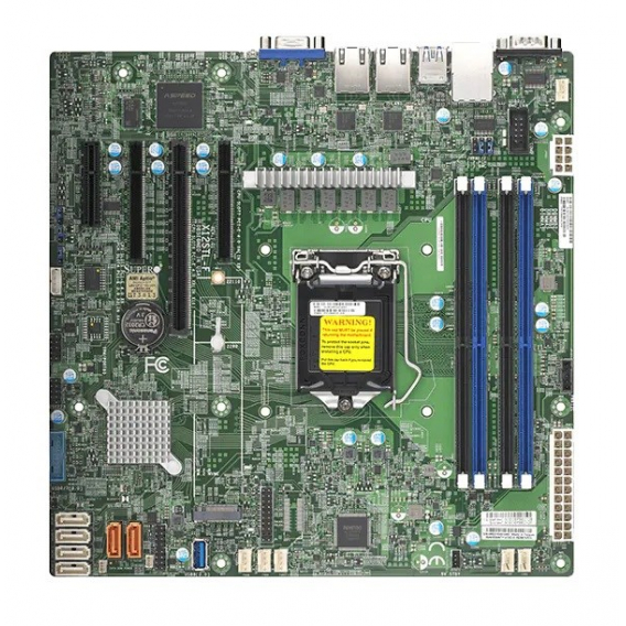 Obrázok pre Základní deska SUPERMICRO X12STL-F Intel Xeon E-2300 C252 LGA-1200 (Socket H5) micro ATX (MBD-X12STL-F-O) Box
