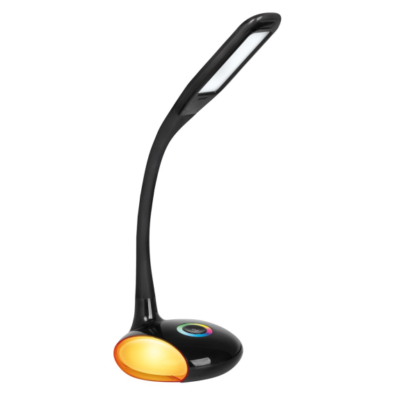 Obrázok pre Activejet Stolní lampa LED VENUS BLACK s podstavcem RGB