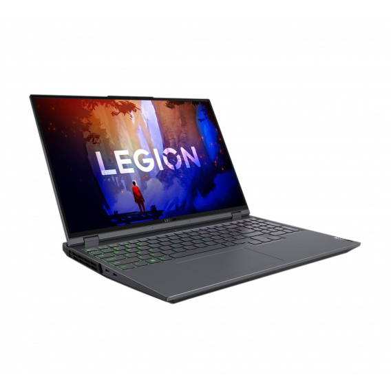 Obrázok pre Lenovo Legion 5 Pro 6800H Notebook 40,6 cm (16") WQXGA AMD Ryzen™ 7 16 GB DDR5-SDRAM 512 GB SSD NVIDIA GeForce RTX 3060 Wi-Fi 6E (802.11ax) Windows 11 Home Šedá
