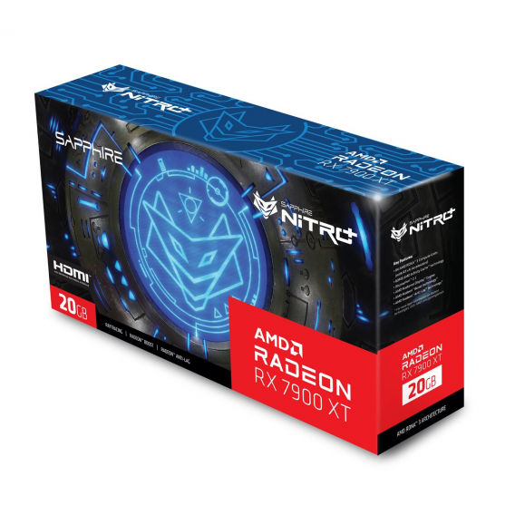 Obrázok pre Sapphire NITRO+ Radeon RX 7900 XT Vapor-X AMD 20 GB GDDR6