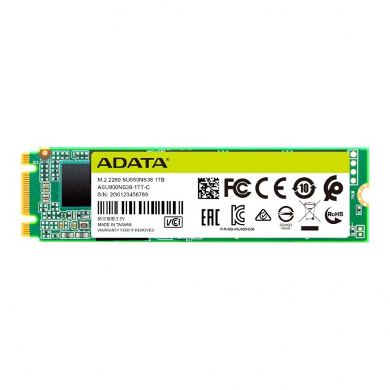 Obrázok pre ADATA Ultimate SU650 M.2 1000 GB Serial ATA III 3D NAND