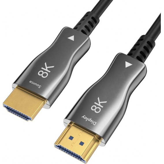 Obrázok pre KABEL CLAROC HDMI 2.1 AOC, M/M, 4K@120HZ, 8K@60HZ, 10M, FEN-HDMI-21-10M