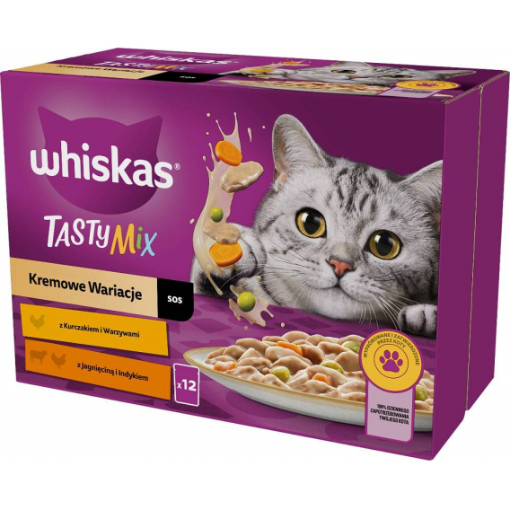 Obrázok pre WHISKAS Tasty Mix - mokré krmivo pro kočky - 12x85g