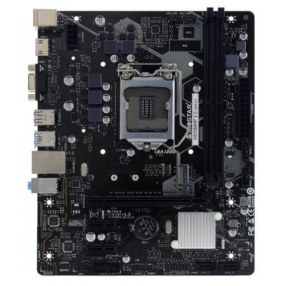 Obrázok pre Biostar H510MHP 2.0 základní deska Intel H510 LGA 1200 (Socket H5) Micro ATX