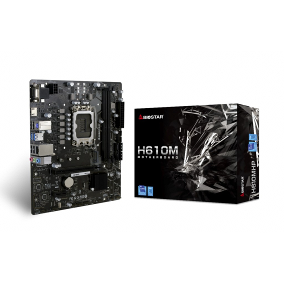Obrázok pre Biostar H610MHP základní deska Intel H610 LGA 1700 Micro ATX