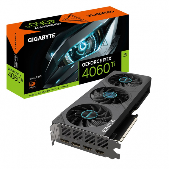 Obrázok pre Gigabyte GeForce RTX 4060 Ti EAGLE 8G NVIDIA 8 GB GDDR6 DLSS 3