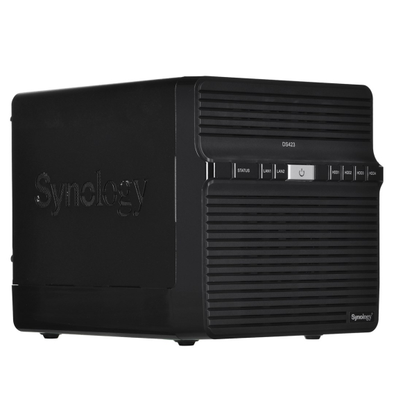 Obrázok pre Synology DiskStation DS423 úložný server NAS Připojení na síť Ethernet Černá RTD1619B