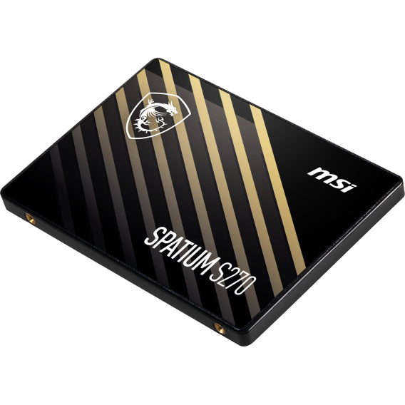 Obrázok pre MSI SPATIUM S270 SATA 2.5 480GB SSD disk 2.5" Serial ATA III 3D NAND