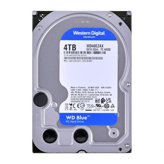 Obrázok pre Western Digital Blue WD40EZAX vnitřní pevný disk 3.5" 4 TB Serial ATA III