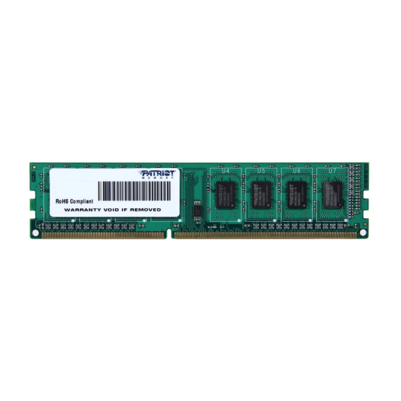 Obrázok pre Patriot Memory 4GB PC3-12800 paměťový modul 1 x 4 GB DDR3 1600 MHz