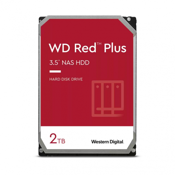 Obrázok pre Western Digital Red Plus WD20EFPX vnitřní pevný disk 3.5" 2 TB SATA