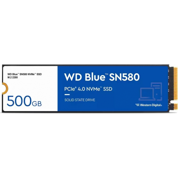 Obrázok pre Western Digital Blue SN580 M.2 500 GB PCI Express 4.0 TLC NVMe