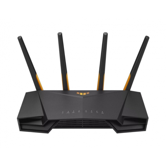 Obrázok pre ASUS TUF Gaming AX4200 bezdrátový router 2,5 Gigabit Ethernet Dvoupásmový (2,4 GHz / 5 GHz) Černá, Oranžová