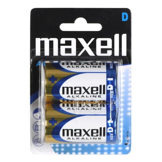 Obrázok pre Maxell 161170 baterie pro domácnost Baterie na jedno použití D Alkalický