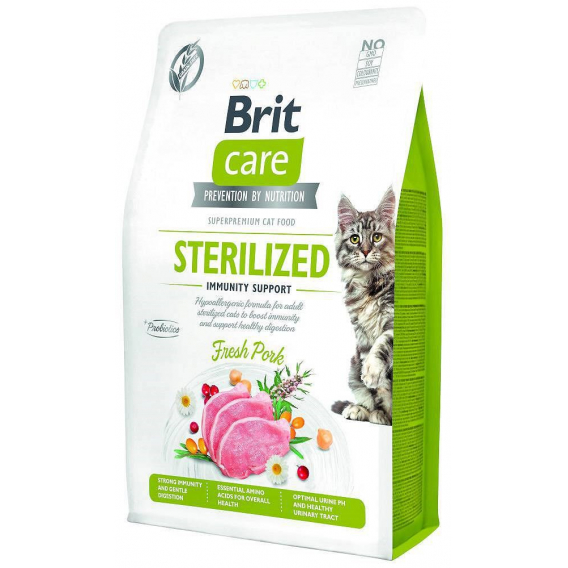 Obrázok pre BRIT Care Grain-Free Sterilized Immunity - suché krmivo pro kočky - 7 kg