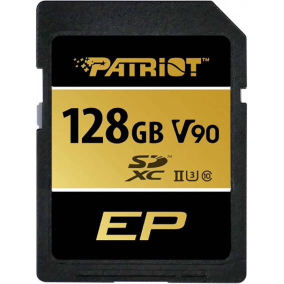 Obrázok pre Patriot SDXC 128GB EP V90 UHS-II U3