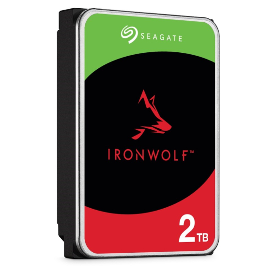 Obrázok pre Seagate IronWolf vnitřní pevný disk 2 TB 256 MB 3.5" Serial ATA III (ST2000VN003)