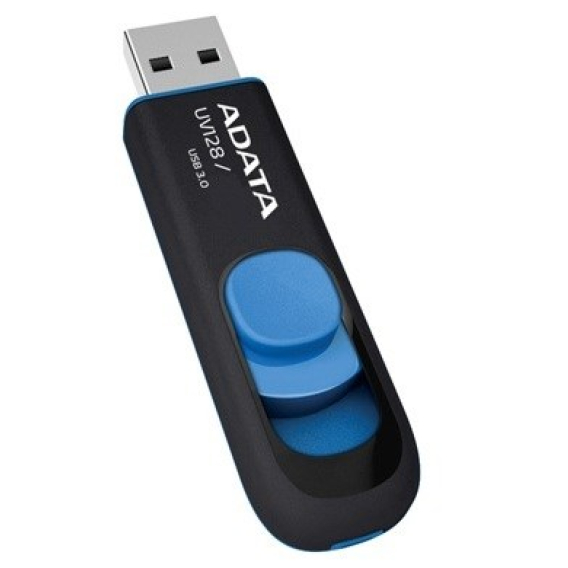 Obrázok pre ADATA DashDrive UV128 32GB USB paměť USB Typ-A 3.2 Gen 1 (3.1 Gen 1) Černá, Modrá