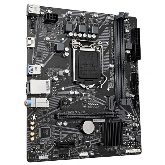 Obrázok pre Gigabyte H510M K V2 základní deska Intel H470 Express LGA 1200 (Socket H5) Micro ATX
