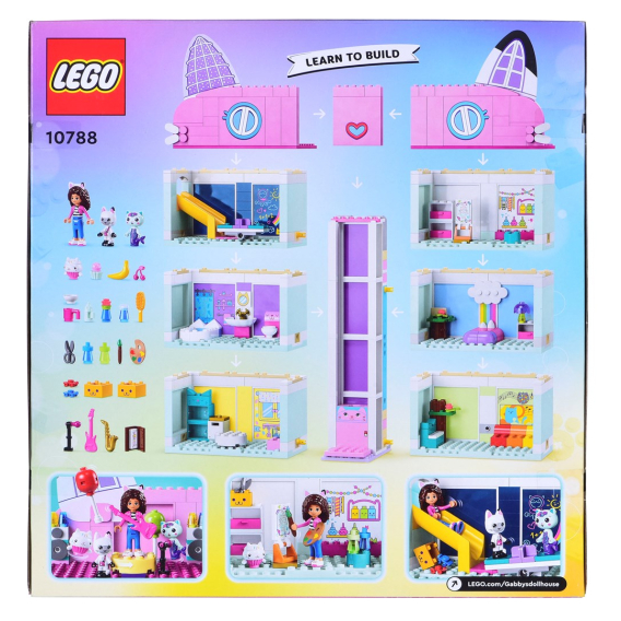 Obrázok pre LEGO GABBY'S DOLLHOUSE 10788 GABBYIN DOMEČEK PRO PANENKY