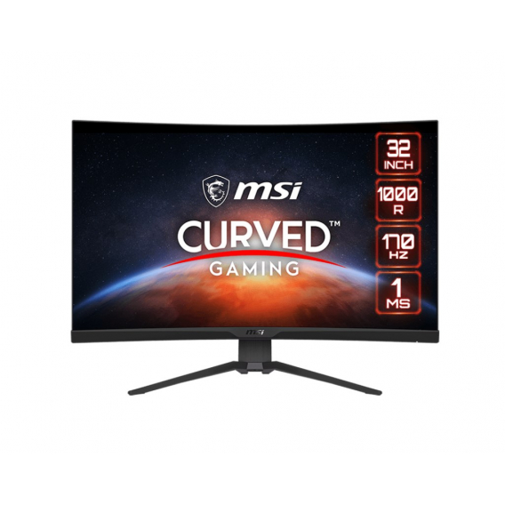 Obrázok pre MSI G322CQP plochý počítačový monitor 80 cm (31.5") 2560 x 1440 px Wide Quad HD LCD Černá