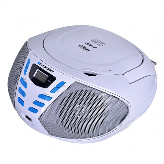 Obrázok pre Blaupunkt BB7-WH přenosný stereofonní systém Digitální 2,4 W FM Šedá MP3 přehrávač