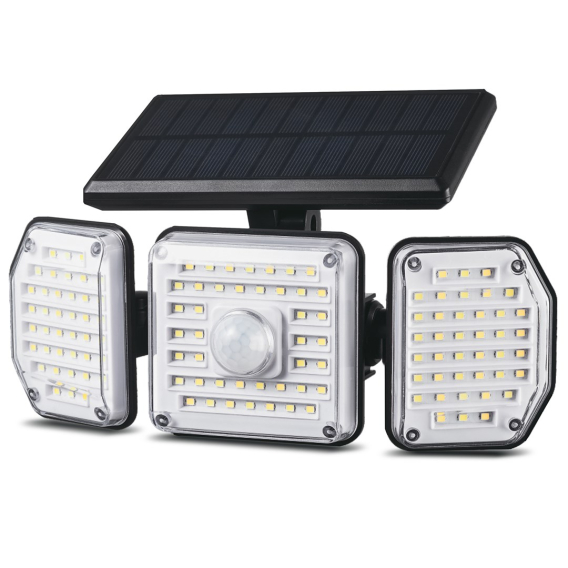 Obrázok pre Solární LED lampa se senzorem pohybu Maclean IP65, 4W, 320lm, 4000K, Li-ion 1200 mAh, 3 provozní režimy MCE615