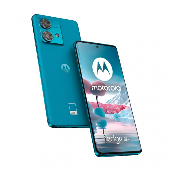 Obrázok pre Motorola Edge 40 Neo 16,6 cm (6.55") Dual SIM Android 13 5G USB typu C 12 GB 256 GB 5000 mAh Modrá