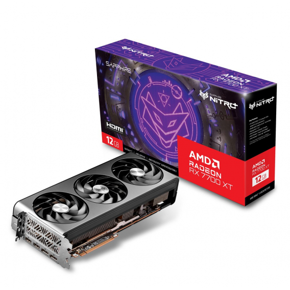 Obrázok pre Grafická karta SAPPHIRE Radeon RX 7700 XT NITRO+ GAMING OC 12GB GDDR6