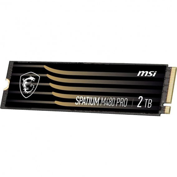 Obrázok pre MSI SPATIUM M480 PRO PCIE 4.0 NVME M.2 2TB SSD disk PCI Express 4.0 3D NAND