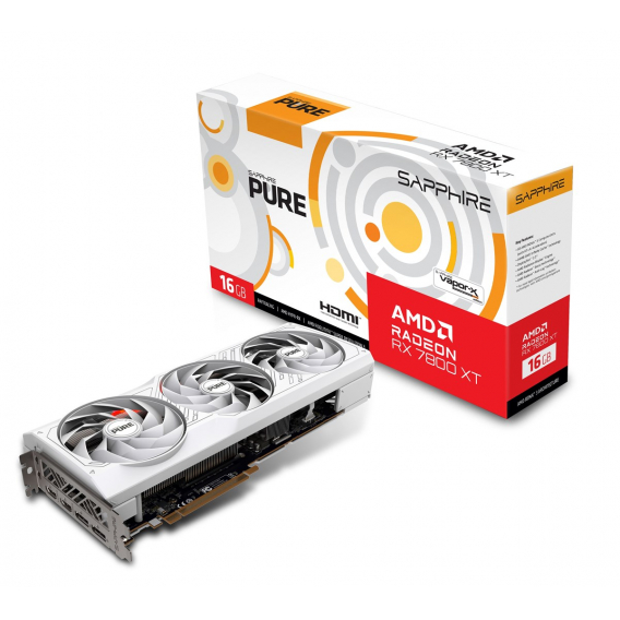 Obrázok pre Grafická karta SAPPHIRE Radeon RX 7800 XT PURE GAMING OC 16GB GDDR6