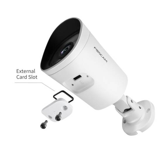 Obrázok pre Foscam G4P-W bezpečnostní kamera Bullet (shape) Bezpečnostní IP kamera Venkovní 2560 x 1440 px Strop/zeď