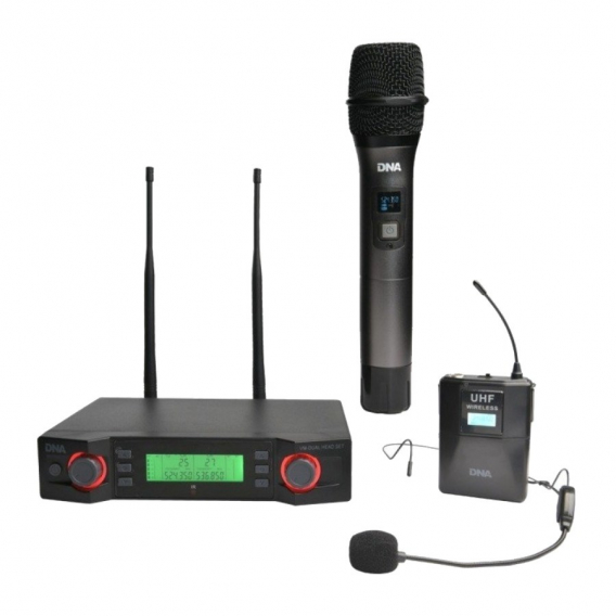 Obrázok pre DNA Professional VM Dual Vocal Head Set - bezdrátový mikrofonní systém