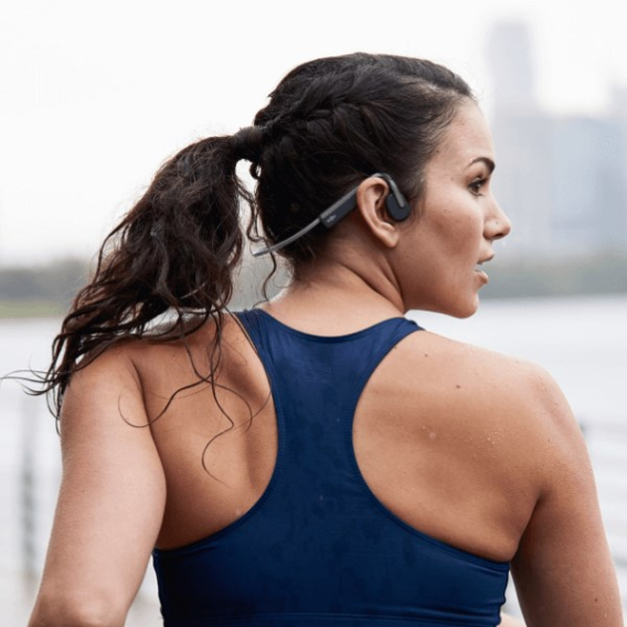 Obrázok pre SHOKZ OpenMove Sluchátka Bezdrátový Šňůra kolem krku Sporty Bluetooth Šedá