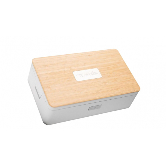 Obrázok pre Ohřívací box na oběd STEAMBOX lunchbox Bluetooth 120 W Bílá