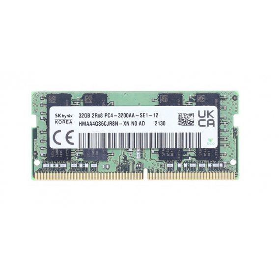 Obrázok pre Hynix SO-DIMM 32GB DDR4 2Rx8 3200MHz PC4-25600 HMAA4GS6CJR8N-XN