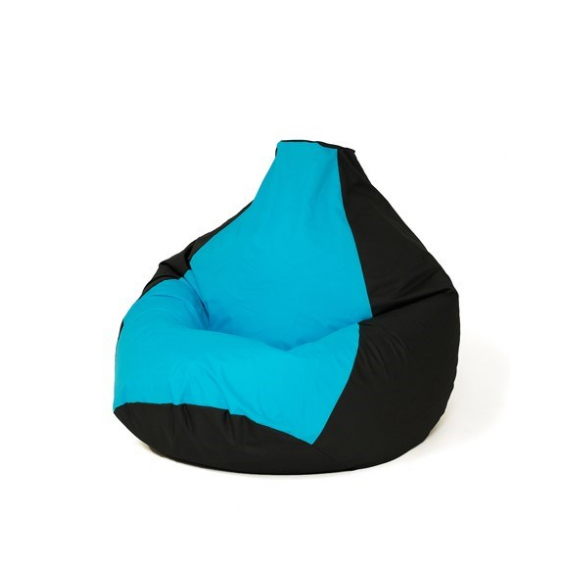 Obrázok pre Sako taška pouffe Pear černo-modrá L 105 x 80 cm