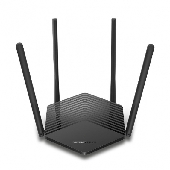 Obrázok pre Mercusys MR60X bezdrátový router Gigabit Ethernet Dvoupásmový (2,4 GHz / 5 GHz) Černá