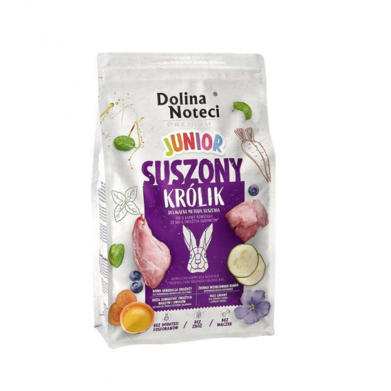 Obrázok pre DOLINA NOTECI Premium Junior Rabbit  - suché krmivo pro psy - 4 kg