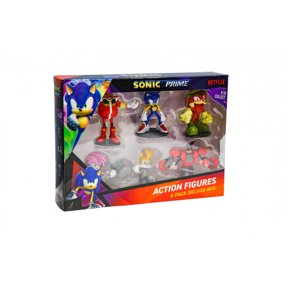 Obrázok pre SONIC PRIME - ZESTAW 8 FIGUREK [DELUXE BOX]