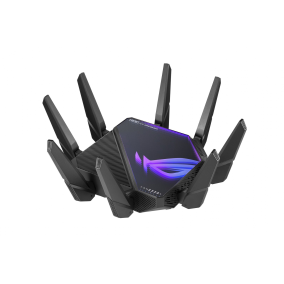 Obrázok pre ASUS ROG Rapture GT-AXE16000 bezdrátový router 10 Gigabit Ethernet Tři pásma (2,4 GHz / 5 GHz / 6 GHz) Černá