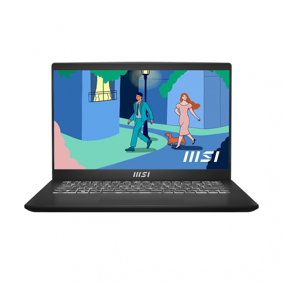 Obrázok pre MSI Modern 14 C12MO-868PL Laptop 35,6 cm (14") Full HD Intel® Core™ i5-1235U 16 GB DDR4-SDRAM 512 GB SSD Wi-Fi 6 (802.11ax) Windows 11 Home Černá